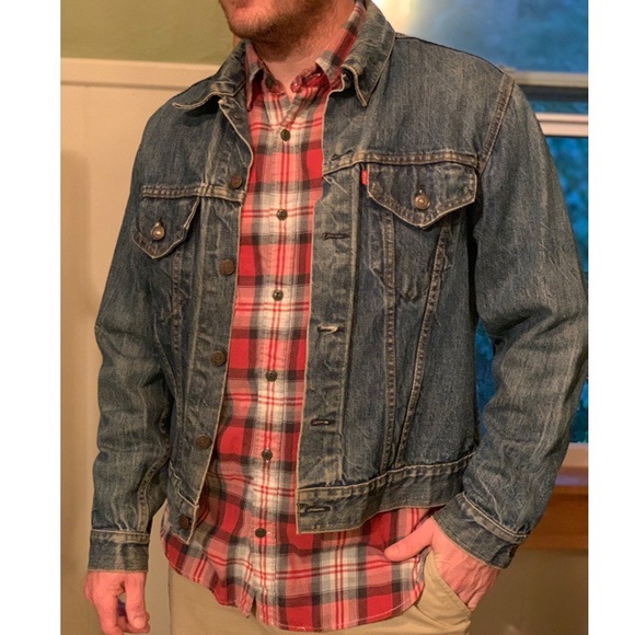 Levi's Other - 🙋‍♂️HP! {Levi’s} Vintage Denim Trucker Jacket👖